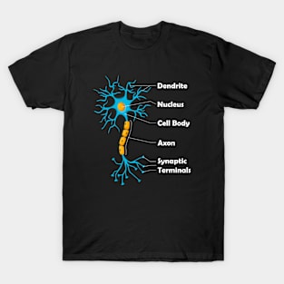 Neuron Neuroscience Neurology and Neurologist T-Shirt